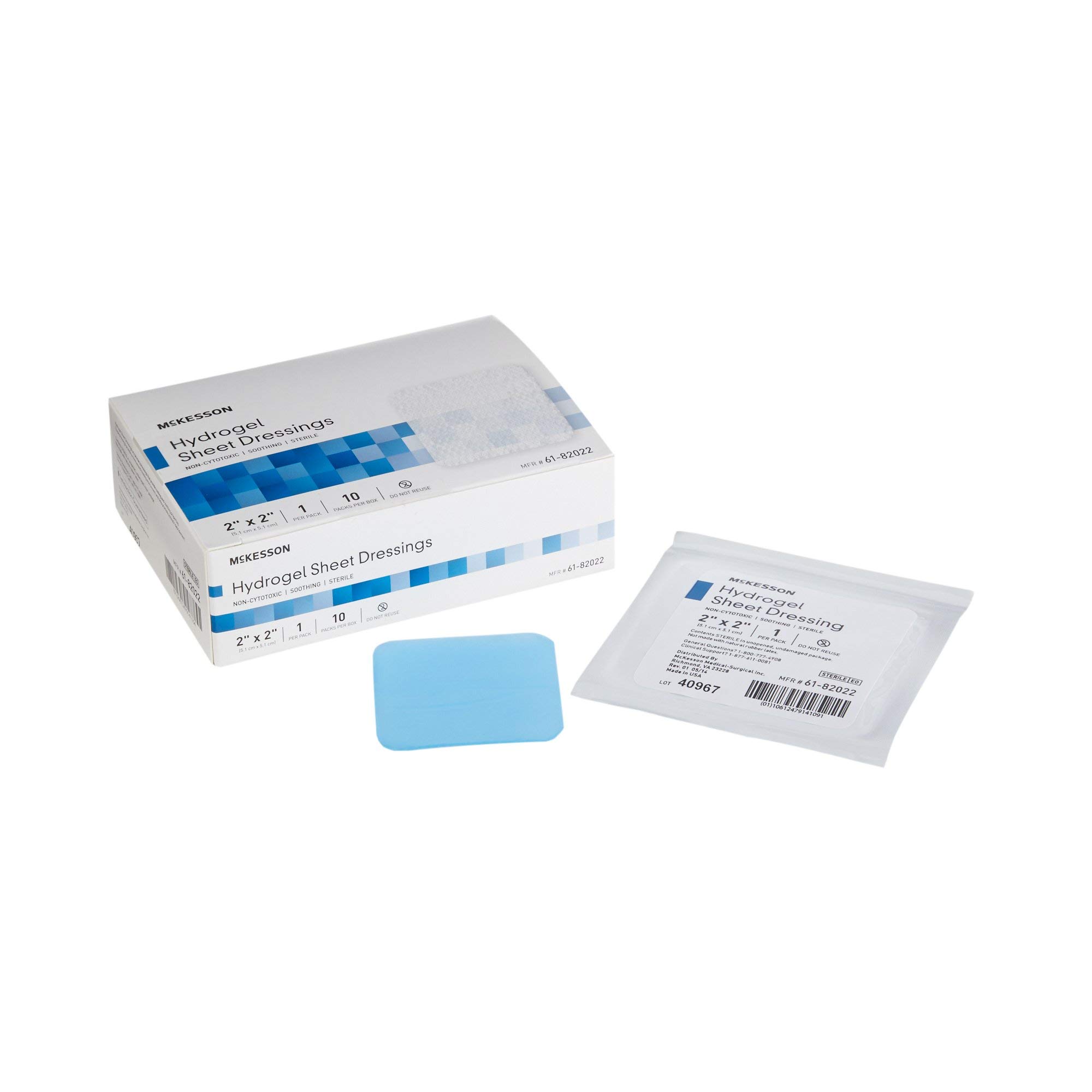 Amazon.com: McKesson Hydrogel Sheet Dressings, Sterile, Non